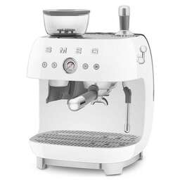 SMEG Кофемашина EGF03WHEU, белый/серебристый