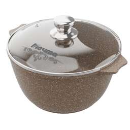 МЕЧТА 43806 со стеклянной крышкой. "Гранит brown" 3,0л