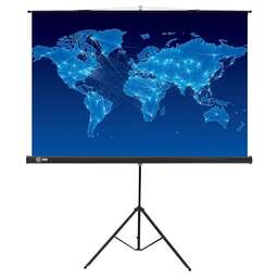 CACTUS Экран 84" 150x150см Triscreen CS-PST-150x150 1:1 напольный рулонный черный