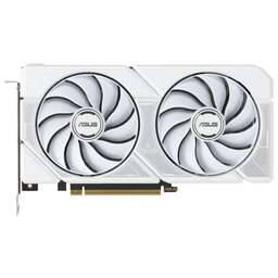 ASUS Видеокарта NVIDIA GeForce RTX 5060TI DUAL-RTX5060TI-O8G-WHITE 8ГБ Dual, GDDR7, OC, Ret