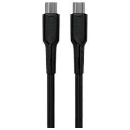 MORE CHOICE (4620202553218) K63aa 2м USB 3.0A PD 60W для Type-C Type-C- 2м , черный