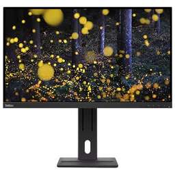 LENOVO 27" Монитор ThinkVision E27q-20, 2560x1440, IPS, 75Гц, 1хHDMI, 1хDP, черный [62d0gat1uk]