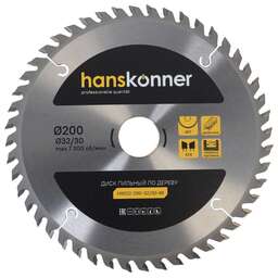 HANSKONNER Диск пильный H9022-200-32/30-48