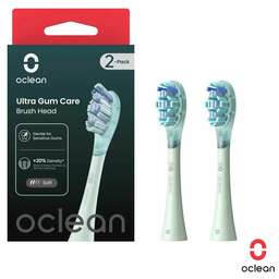 OCLEAN Комплект насадок Ultra gum care (2 шт), зеленый