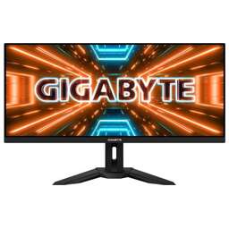 GIGABYTE 34" Монитор M34WQ, 3440x1440, IPS, 144Гц, 2хHDMI, 1хDP, 1хType-С, черный [20vm0-m34wqbt-1ekr]