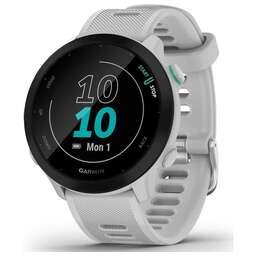 GARMIN Смарт-часы Forerunner 55, 42мм, 1.04", белый/белый [010-02562-11]