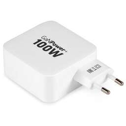 DIGMA Сетевое зарядное устройство DPW10B, USB-A, 2xUSB-C, 100Вт, 5A, белый [dpw1b0g012wh]
