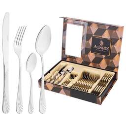 AGNESS НАБОР СТОЛОВЫХ ПРИБОРОВ НА 6 ПЕРСОН 24 ПР. 942-046