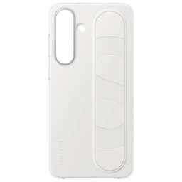 SAMSUNG Чехол (клип-кейс) Grip Case, для Galaxy S25 FE, белый [ef-gs731cwegru]