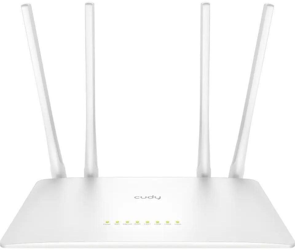 Роутер CUDY WR300S N300 10/100BASE-TX White