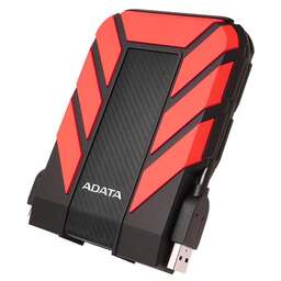 ADATA Жесткий диск внешний HD710 Pro AHD710P-1TU31-CRD 1TB 2.5" USB 3.1, IP68, Shock Sensor, Red, Retail {20}, (460417)