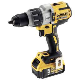 DEWALT Ударная дрель-шуруповерт DCD996P2-QW, 5Ач, с двумя аккумуляторами