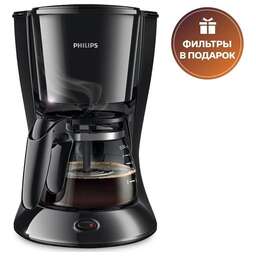 PHILIPS Кофеварка HD7432/20, капельная, черный