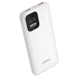 PERFEO (PF_E2074) - 10000 mAh/LED QC3.0/Type-C/2,белый