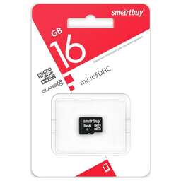 SMARTBUY (SB16GBSDCL10-00) MicroSDHC 16GB Сlass10