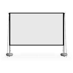 WANBO Экран Folding Curtain, 233х182 см, 16:9, напольный