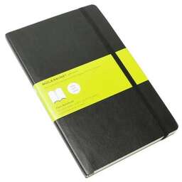 MOLESKINE Блокнот Classic Soft, 192стр, без разлиновки, мягкая обложка, черный [qp618]