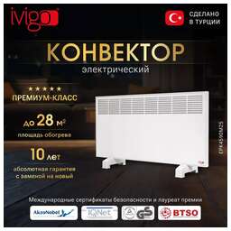 IVIGO Электрический конвектор EPK4590M25