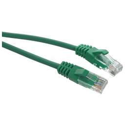 SUPRLAN Патч-корд 10-0159 UTP RJ-45 вил.-вилка RJ-45 кат.5E 3м зеленый LSZH 26AWG