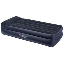 INTEX Матрас надув.QUEEN PILLOW REST 152x203x42см(+встр.насос 220В) (в коробке) Арт. 64124NP