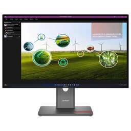LENOVO 27" Монитор ThinkVision P27q-40, 2560x1440, IPS, 120Гц, 1хHDMI, 1хDP, черный [64a7gat6uk]