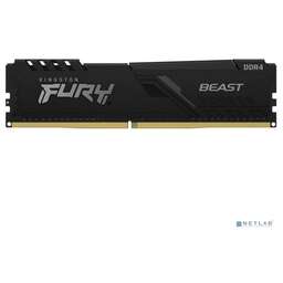 KINGSTON DDR4 DIMM 8GB KF432C16BB/8 PC4-25600, 3200MHz, CL16