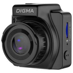 DIGMA Видеорегистратор FreeDrive 401 черный 8Mpix 2160x3840 170гр. NTK96675