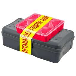 BLOCKER BR6675СРСВЦОР бокс Techniker 12" + органайзер Master 5,5" серо-свинцовый/оранжевый