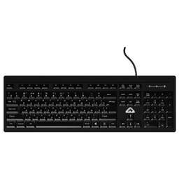 БЕШТАУ Клавиатура КЛ104РУ черный USB кабель 1.8м
