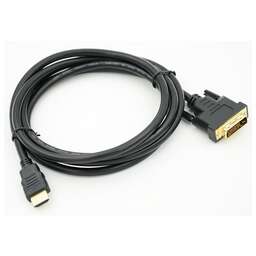 NONAME Кабель HDMI (m) DVI-D (m) 2м черный