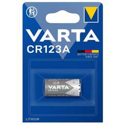 VARTA Батарея Professional BL1 Lithium CR123A (1шт) блистер