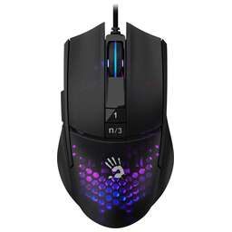 A4TECH Мышь Bloody L65 Max черный оптическая 12000dpi USB 6but (L65 MAX/STONE BLACK)