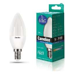 CAMELION (12648) LED7-C35/865/E14/7Вт