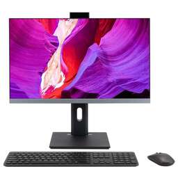 DIGMA PRO Моноблок Unity 23.8" Full HD i5 13500HX (2.5) 16Gb SSD512Gb UHDG 730 CR Windows 11 Pro GbitEth WiFi BT 90W клавиатура мышь Cam серый/черный 1920x1080