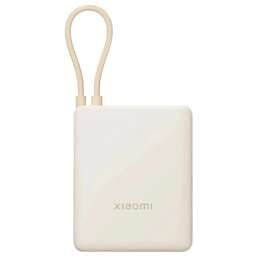 XIAOMI Мобильный аккумулятор BHR9333GL 10000mAh PD 33W 3A USB-A/USB-C бежевый