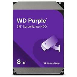 WESTERN DIGITAL Жесткий диск SATA 8TB 6GB/S 128MB PURPLE WD85PURZ WDC