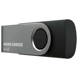 MORE CHOICE (4610196407642) MF64-4 USB 64GB 2.0 Black