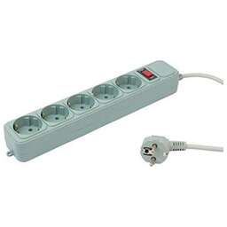 PC Pet AP01006-1.8-G 1.8м 5 розеток серый