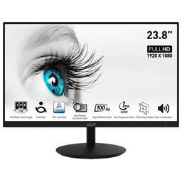 MSI 23.8" Монитор Pro MP242A, 1920x1080, IPS, 100Гц, 1хHDMI, 1хDP, черный [9s6-3pa1ct-205]