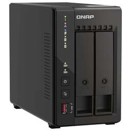 QNAP Сетевое хранилище NAS TS-253E-8G 2-bay настольный Celeron J6412