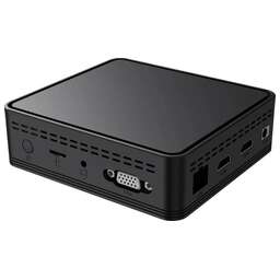 DIGMA Неттоп Mini Office, Intel Celeron N4020, DDR4 8ГБ, 256ГБ(SSD), Intel UHD Graphics 600, CR, Windows 11 Professional, черный [dpcn-8cxw01]