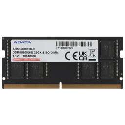 A-DATA Оперативная память AD5S560032G-S DDR5 - 1x 32ГБ 5600МГц, для ноутбуков (SO-DIMM), Ret