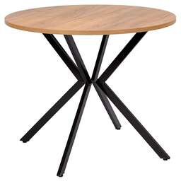 POLINI Стол обеденный Home Istanbul дуб крафт золотой-черный (1 кор.)