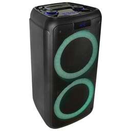 PERFEO (PF_B4915) ПАС (PARTY MAKER 100) BT, EQ, MP3 USB/TF, AUX, FM, 2x6.35, TWS, LED, пульт д/у