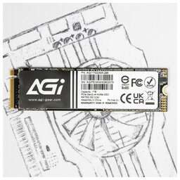 AGI SSD накопитель AI298 1T0GIMAI298 1ТБ, M.2 2280, PCIe 3.0 x4, NVMe, M.2