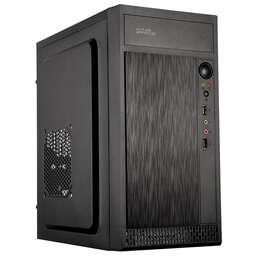 KINGPRICE Корпус KPCC-MN211 черный без БП mATX 1x80mm 2x120mm 2xUSB2.0 audio