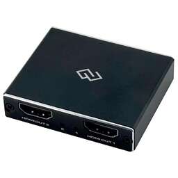 DIGMA Сплиттер аудио-видео DHSP-v2x2 HDMI (f)/2хHDMI (f) черный