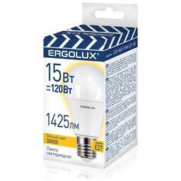 ERGOLUX (14308) LED-A60-15W-E27-3K