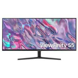 SAMSUNG Монитор 34" S34C500GAI, 21:9, VA, UHD, 5ms, 300cd, 100Hz, HDMI, DP
