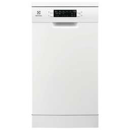 ELECTROLUX Посудомоечная машина ESS42220SW, узкая, напольная, 44.6см, загрузка 9 комплектов, белая